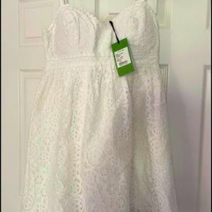 Lily Pulitzer white dress size 0